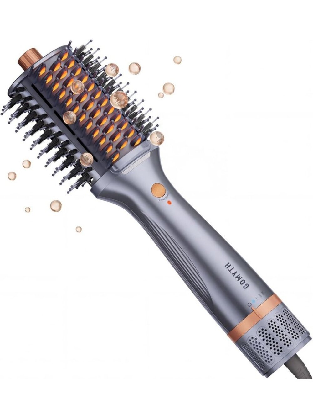 5-in-1 Hot Air Brush & Heated Comb for Effortless Styling & Volume